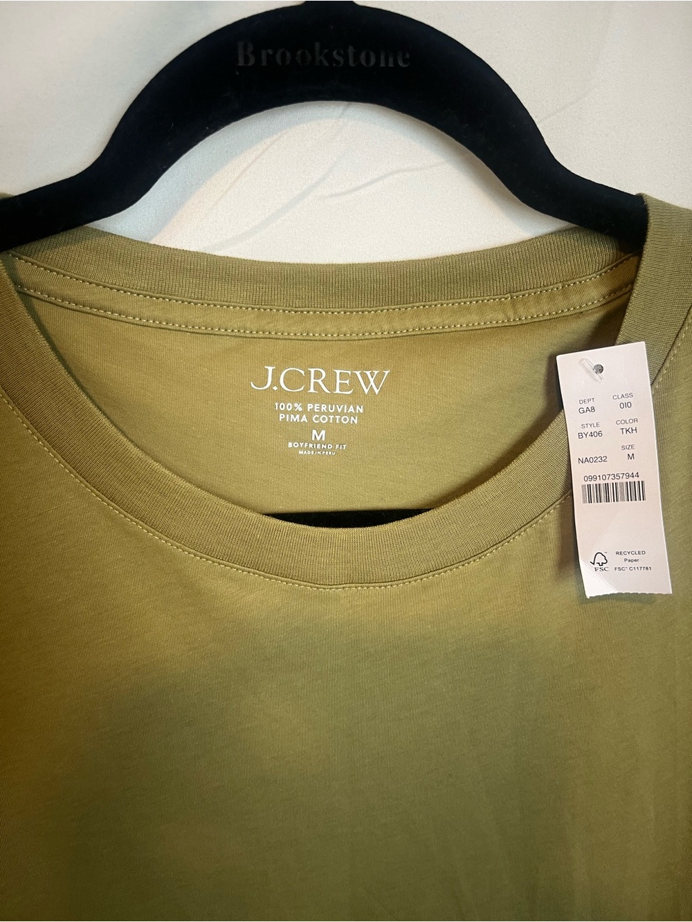 J. Crew Boyfriend Fit Crewneck Tee - Picture 2 of 5